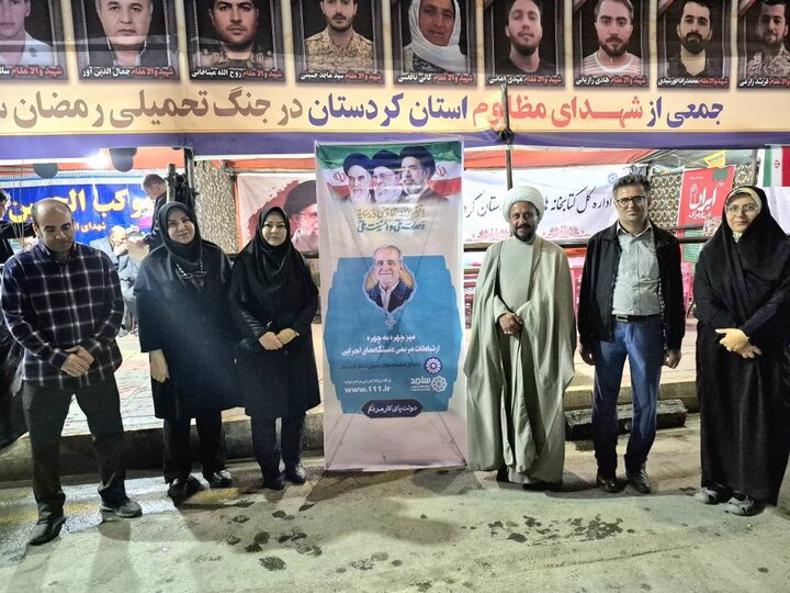 حسنی خونسار: حضور در تجمعات مردمی فرصتی برای ترویج فرهنگ کتابخوانی است