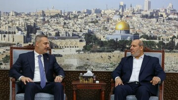 Bakan Fidan’dan Hamas Siyasi Büro Üyesi Hayye’ye taziye ziyareti