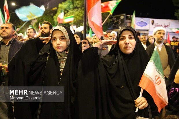 اجتماع لشکریان قدس در بجنورد