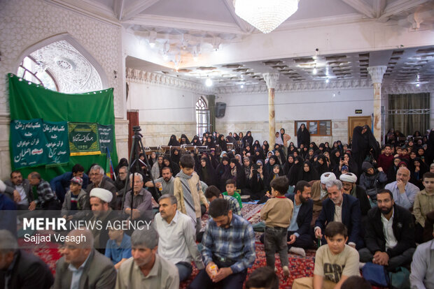 آیین اختتامیه طرح زندگی با آیه ها در همدان