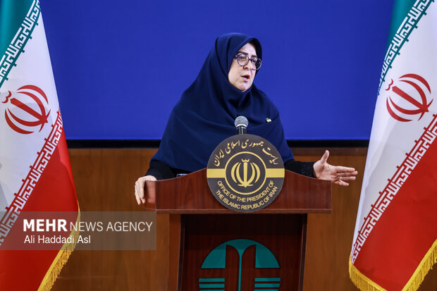 نشست خبری سخنگوی دولت