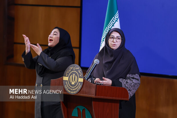 نشست خبری سخنگوی دولت
