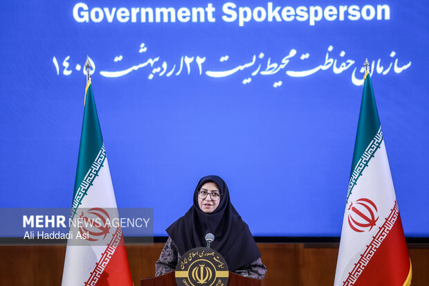 نشست خبری سخنگوی دولت