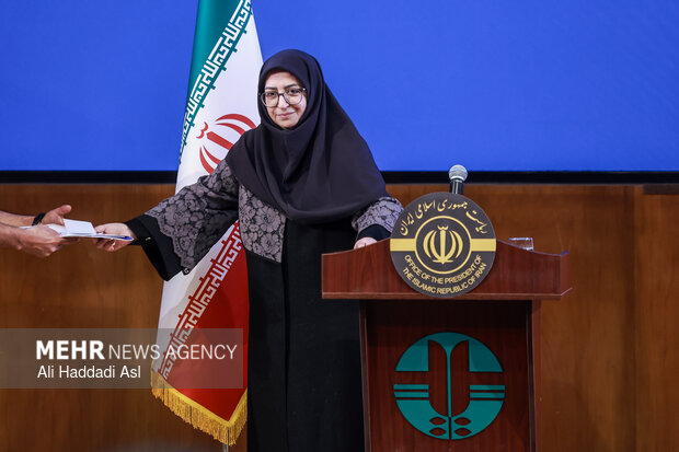 نشست خبری سخنگوی دولت