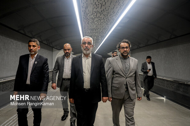 دیدار تولیت آستان علوی با شهردار تهران
