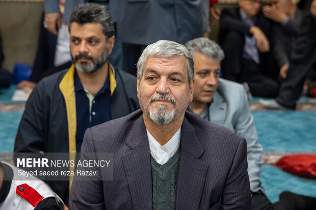 مراسم بزرگداشت والده رئیس سازمان جمعیت هلال احمر