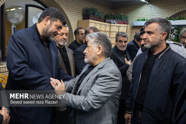 مراسم بزرگداشت والده رئیس سازمان جمعیت هلال احمر