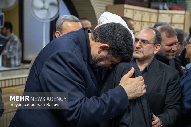 مراسم بزرگداشت والده رئیس سازمان جمعیت هلال احمر
