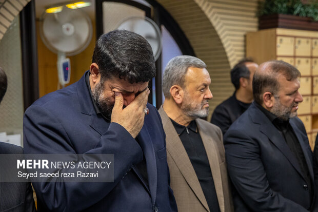 مراسم بزرگداشت والده رئیس سازمان جمعیت هلال احمر