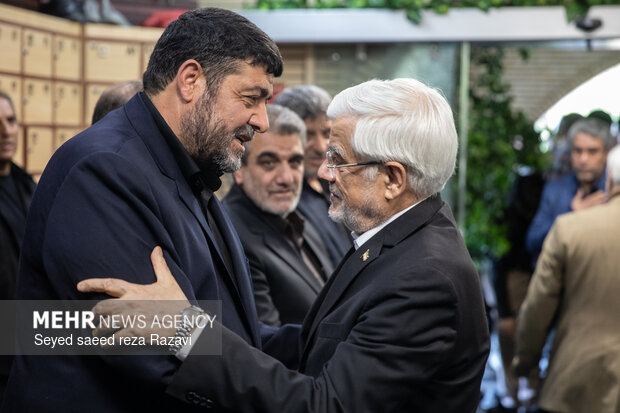 مراسم بزرگداشت والده رئیس سازمان جمعیت هلال احمر