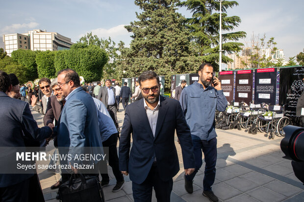 مراسم بزرگداشت والده رئیس سازمان جمعیت هلال احمر