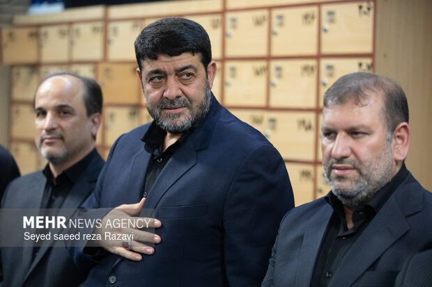 مراسم بزرگداشت والده رئیس سازمان جمعیت هلال احمر
