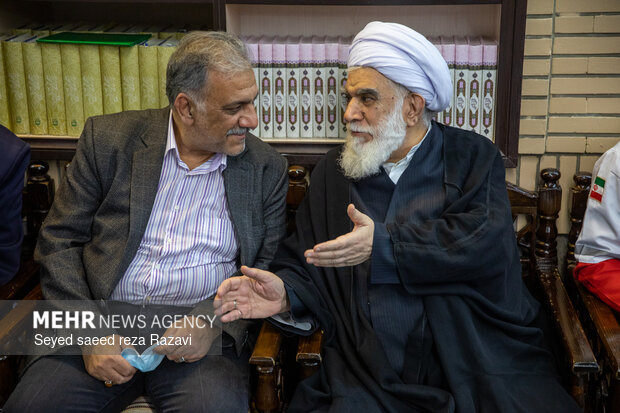 مراسم بزرگداشت والده رئیس سازمان جمعیت هلال احمر