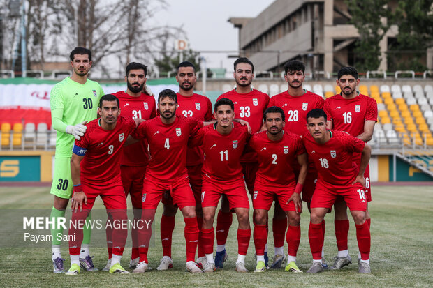 دیدار درون تیمی تیم ملی فوتبال ایران