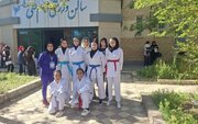 اعزام بانوان کاراته‌کای شاهرودی به لیگ کاراته وان کشور
