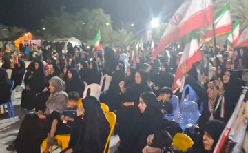 اجتماع باشکوه مردم انقلابی آبدان