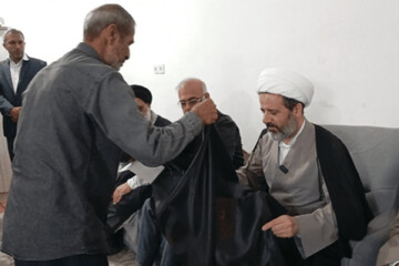 نماینده آیت‌الله سیستانی از خادمان موکب شهدای گمنام هرمز تجلیل کرد