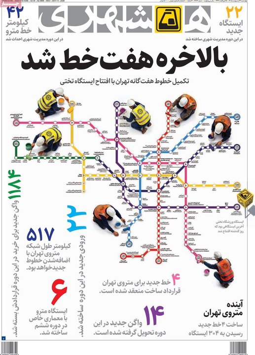 روزنامه‌های صبح ۲۳ اردیبهشت