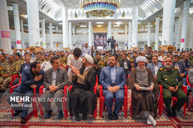 اربعین شهادت امیر موسوی در حرم شاهچراغ (ع)
