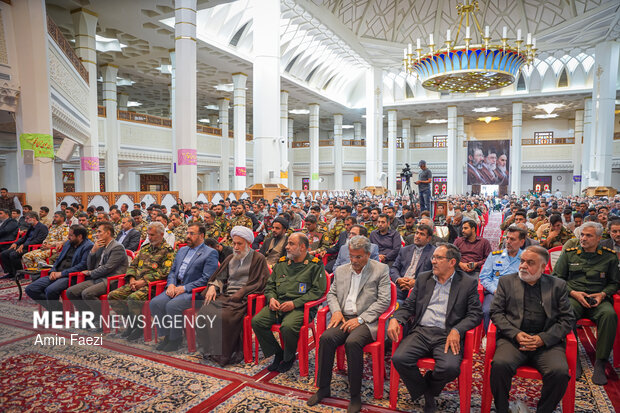 اربعین شهادت امیر موسوی در حرم شاهچراغ (ع)