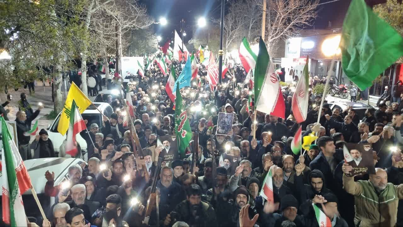 اجتماع مردمی «شب‌های اقتدار» در سرخه