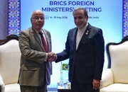 VIDEO: Araghchi meeting with Brazil counterpart in New Delhi