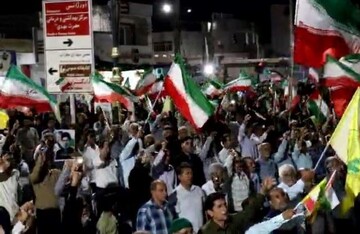اجتماع باشکوه مردم دیّر در دفاع از انقلاب و رهبری