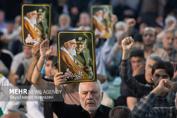 مراسم اربعین سپهبد شهید سید عبدالرحیم موسوی