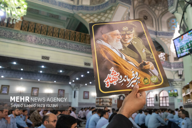 مراسم اربعین سپهبد شهید سید عبدالرحیم موسوی