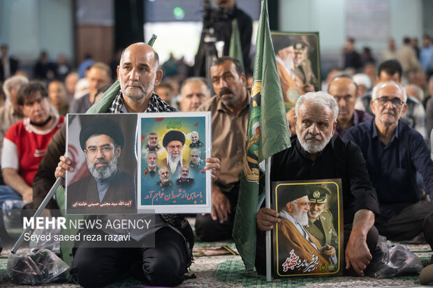 مراسم اربعین سپهبد شهید سید عبدالرحیم موسوی