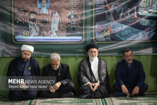 مراسم اربعین سپهبد شهید سید عبدالرحیم موسوی