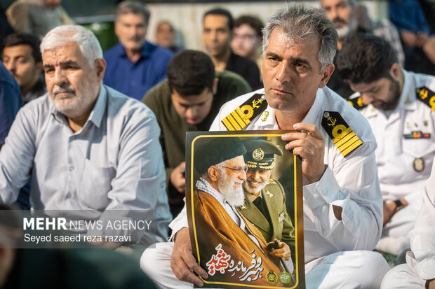 مراسم اربعین سپهبد شهید سید عبدالرحیم موسوی