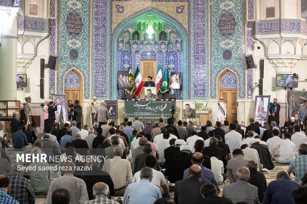 مراسم اربعین سپهبد شهید سید عبدالرحیم موسوی