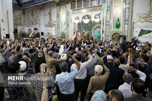 اربعین سپهبد شهید سید عبدالرحیم موسوی در قم