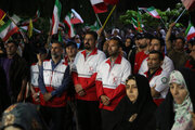 Nightly pro-Iran rally in Shahr-e Rey