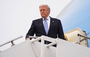 Trump concludes his China visit, now flying home