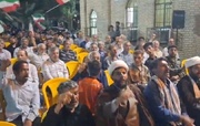 اجتماع باشکوه مردم آبدان در دفاع از انقلاب