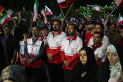 Nightly pro-Iran rally in Shahr-e Rey