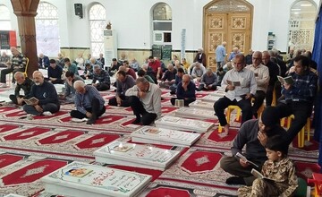 قرائت دعای ندبه با نوای سید محسن بنی فاطمی در آستانه اشرفیه
