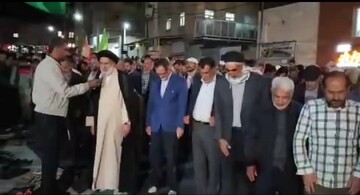 برپایی نماز استغاثه در شهرکرد