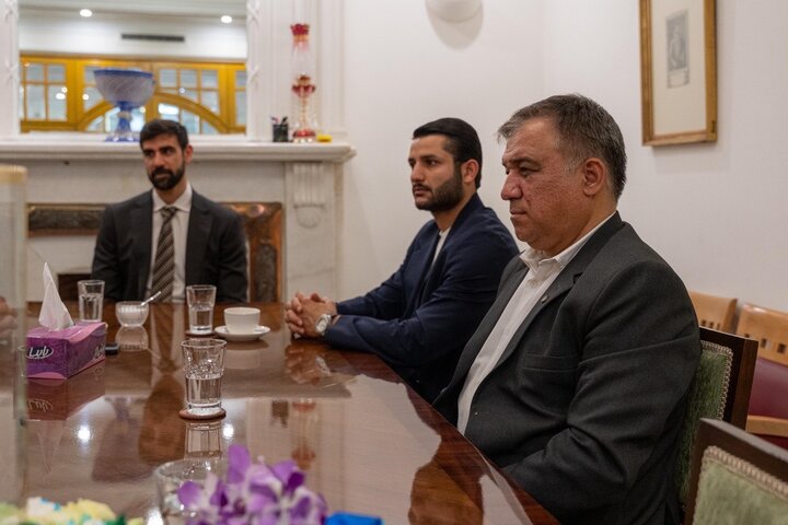 دیدار تاجرنیا با سفیر اسپانیا در ایران
