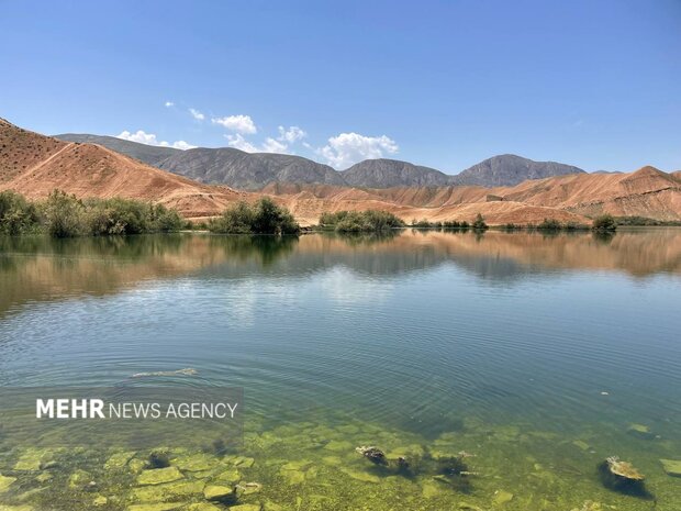 بند عبدل آباد بجنورد پذیرای گردشگران در فصل بهار