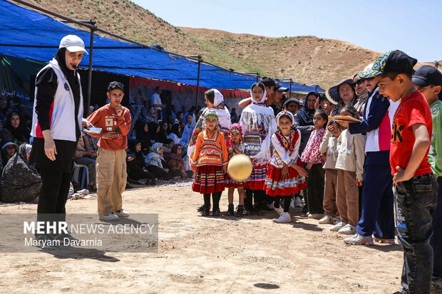جشنواره بازی های بومی محلی روستای عبدل آباد بجنورد