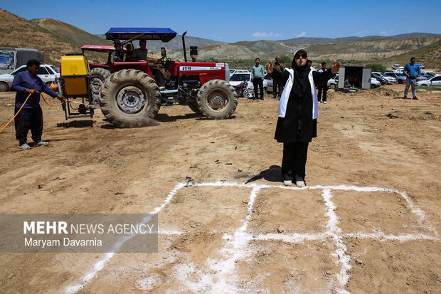 جشنواره بازی های بومی محلی روستای عبدل آباد بجنورد