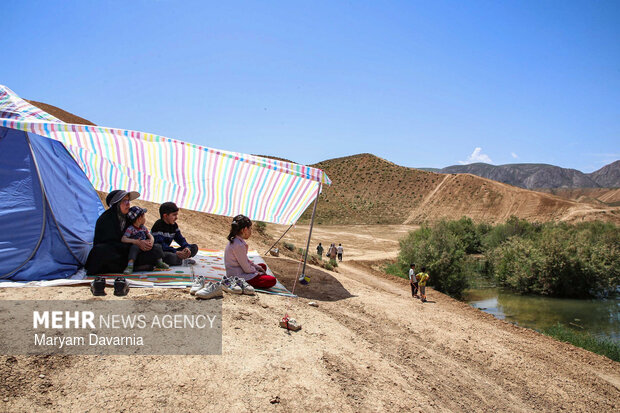جشنواره بازی های بومی محلی روستای عبدل آباد بجنورد