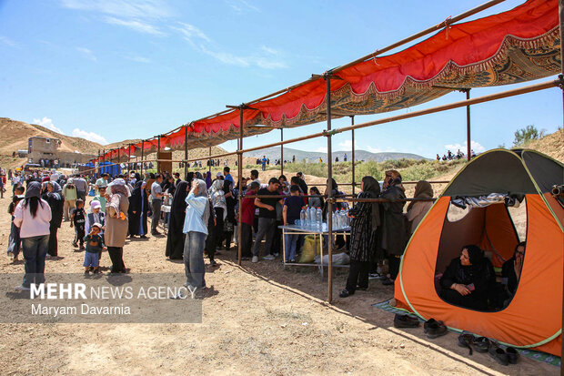 جشنواره بازی های بومی محلی روستای عبدل آباد بجنورد