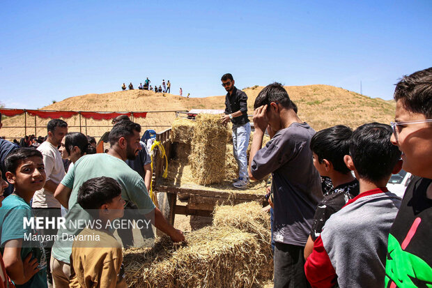 جشنواره بازی های بومی محلی روستای عبدل آباد بجنورد