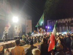اجتماع و راهپیمایی شبانه مردم خلخال