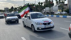 کاروان خودرویی بین شهرهای شیروان و فاروج