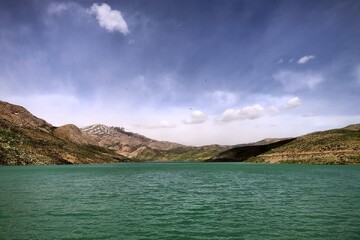 نمایی زیبا از پل سودجان در چهارمحال و بختیاری
